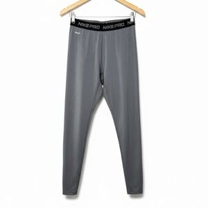 Nike Pro Men's Compression Leggings Gray Size L Training Gym Athletic‎ Gymcore